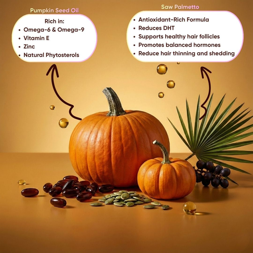 Supports Hair Health & Hormone Balance Complex